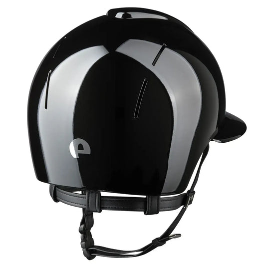 KEP Smart NOVA Polish Black Riding Helmet - Size M - Polo Visor