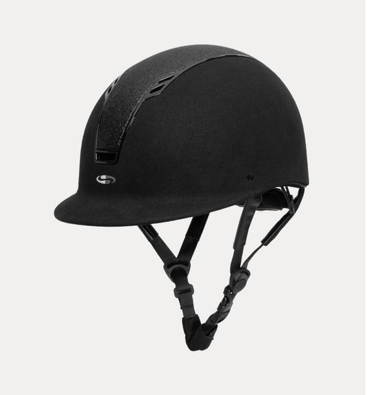 Swing H22 Riding Helmet Black Mat/Velvet