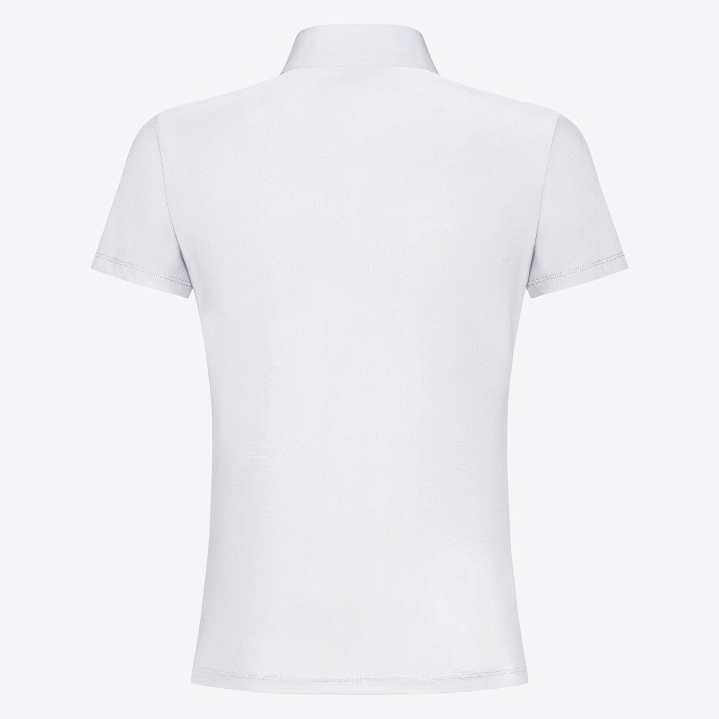 Cavalleria Toscana Girl's Competition Shirt in Technical Jersey with Buttons