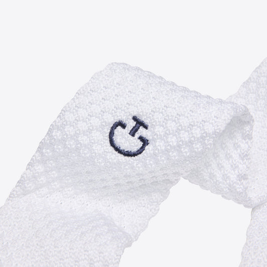 Cavalleria Toscana Knitted Tie with Tie Clip