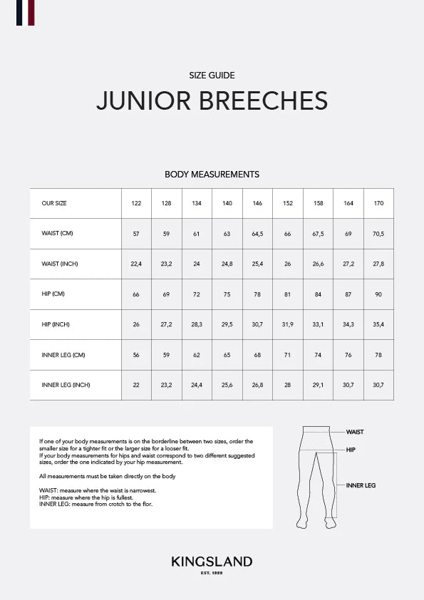 Kingsland KL Nanette Junior F-Grip Tights