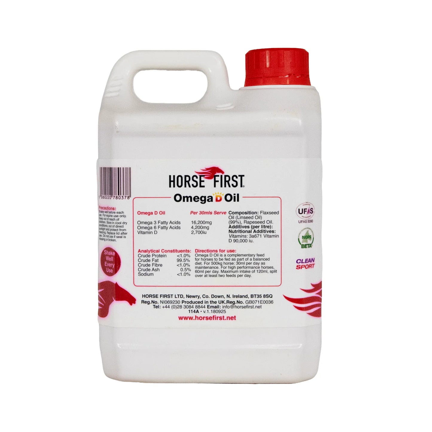 Horse First Omega D Oil (New Formula)