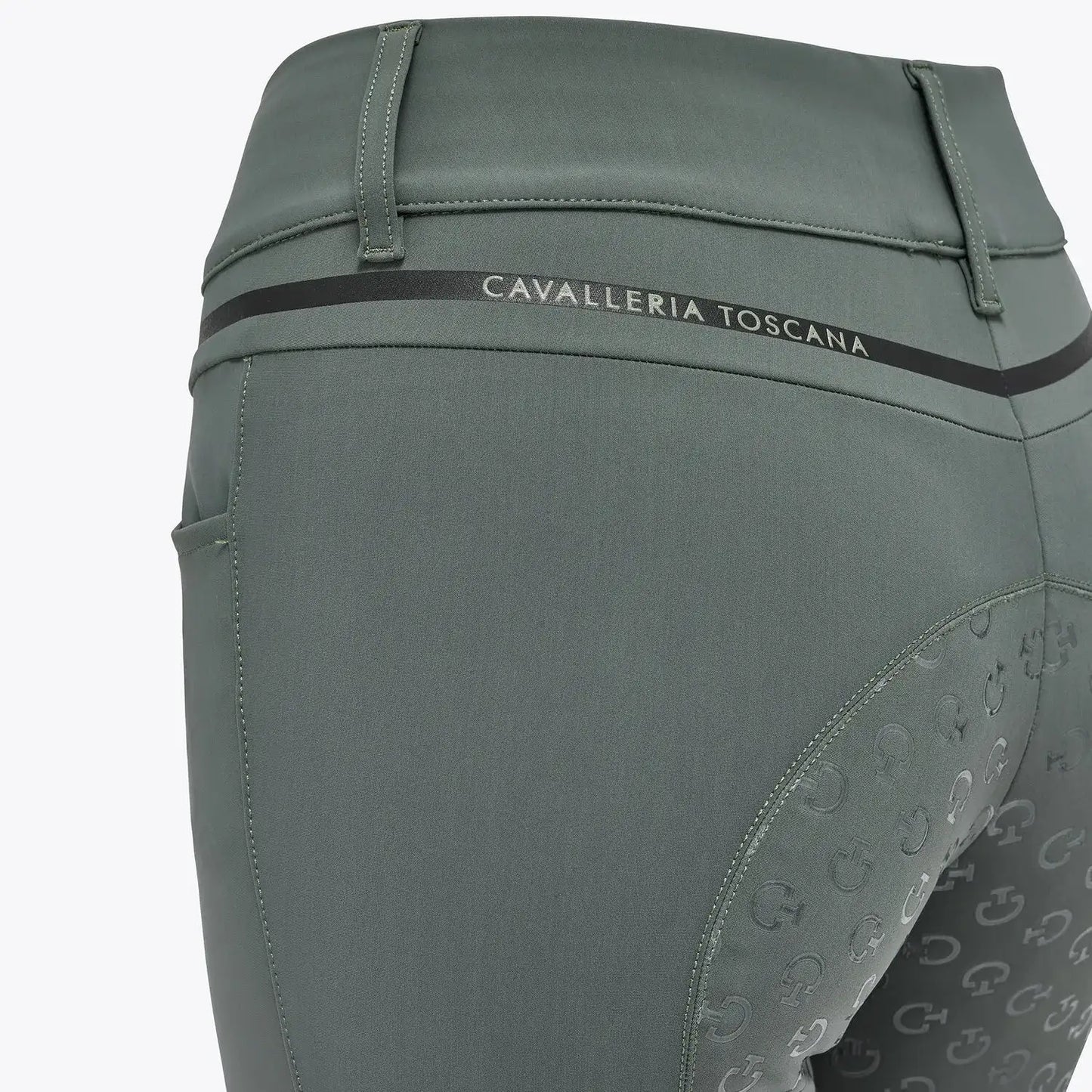 Cavalleria Toscana Women’s Silicone Print CT Logo Full Grip