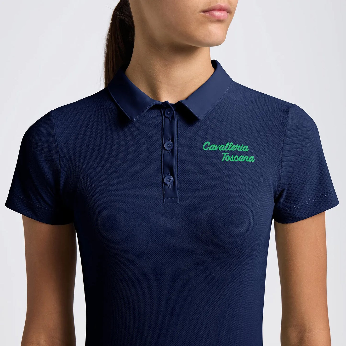 Cavalleria Toscana Girls' Training Jersey Polo