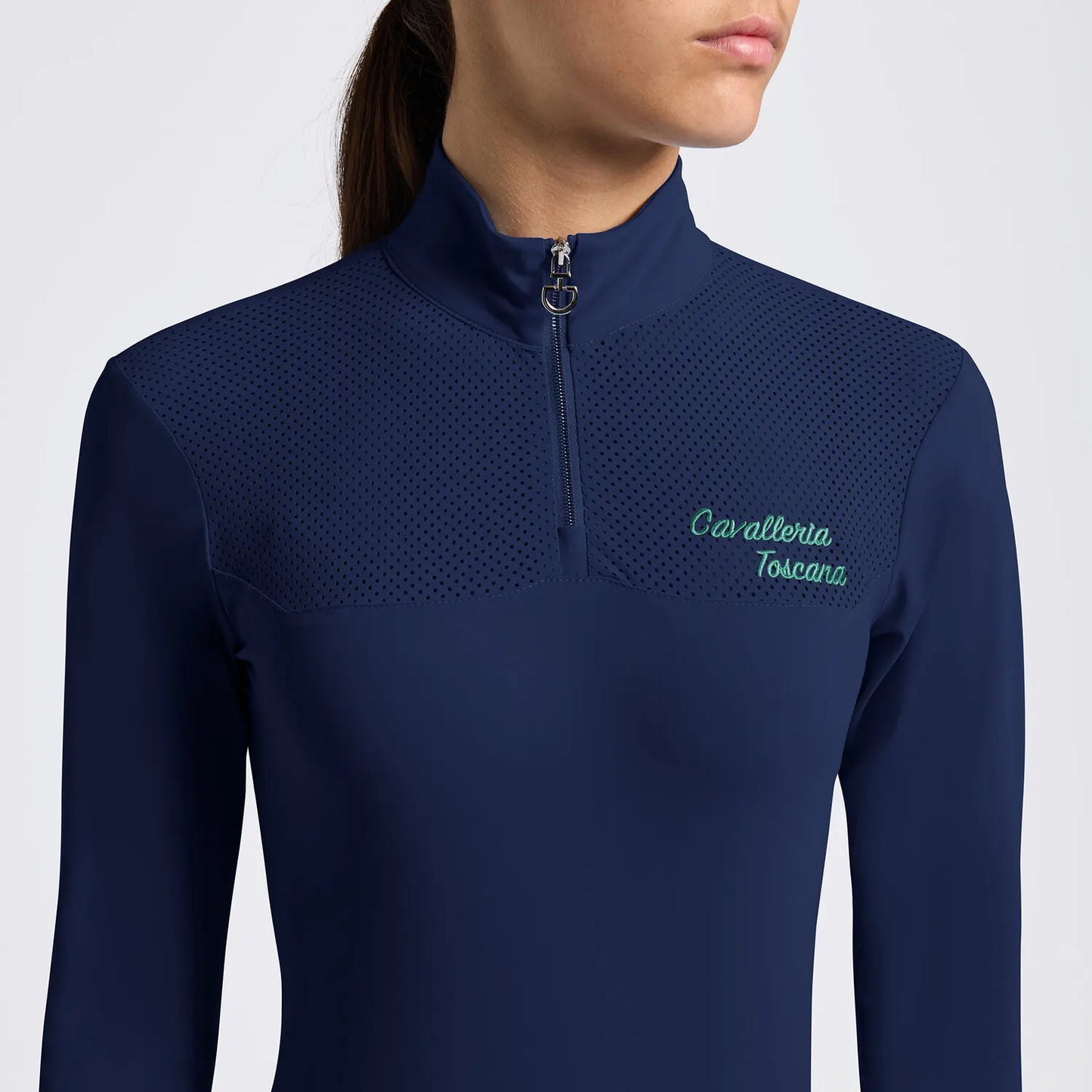 Cavalleria Toscana Girls' Training Jersey Polo