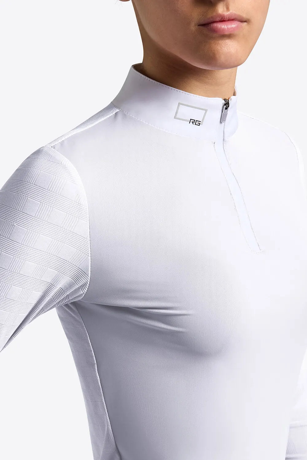 Rider's Gene Long Sleeve Jacquard Jersey Competition Shirt for Girls