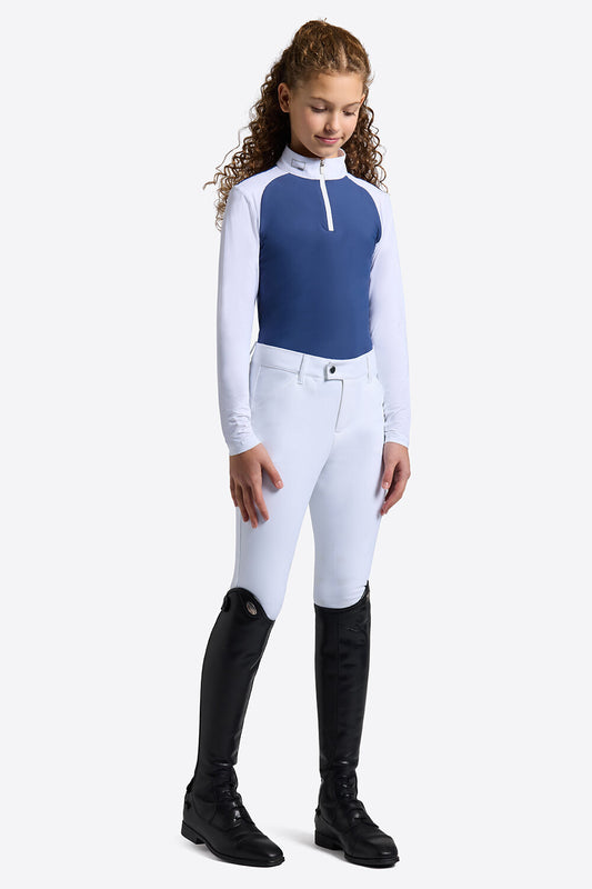 Rider's Gene RG L/S Jersey w/Perforated Insert Competition Shirt