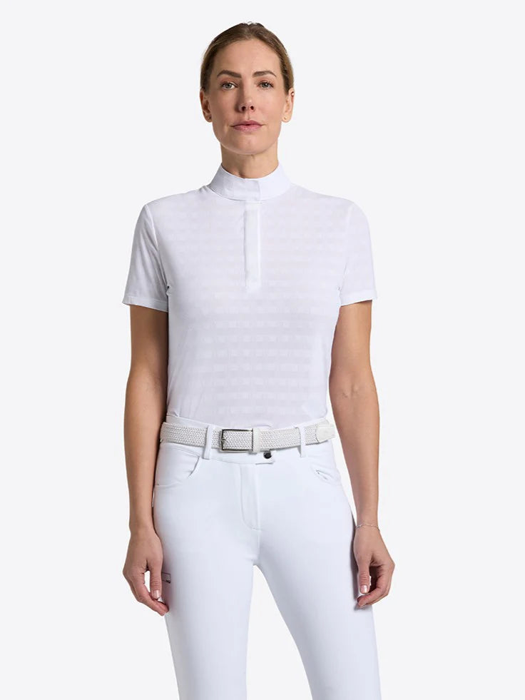 Rider's Gene Women's Short-Sleeve Jacquard Jersey Competition Shirt