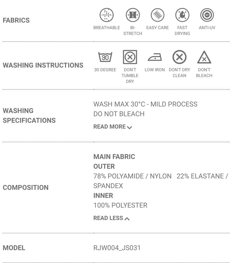 Rider’s Gene RG Competition Button Jacket