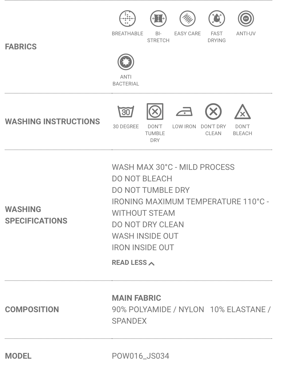 Rider's Gene RG S/S Training Zip Polo