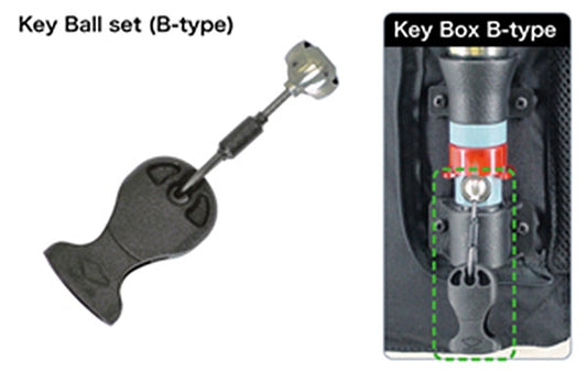 Hit-Air Buckle type Key Ball Set (B-type)