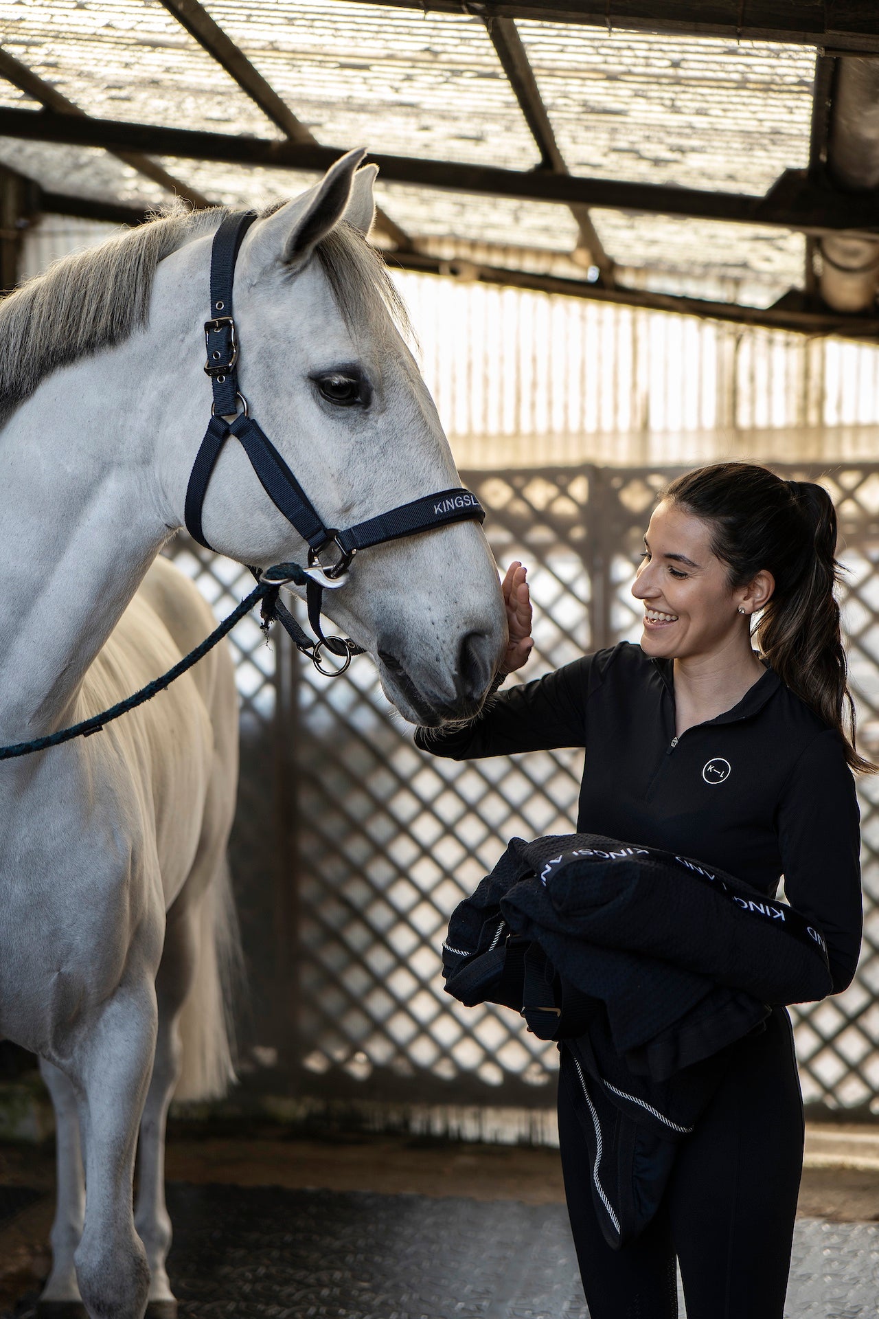 (Set) Kingsland KLHelen Halter w neoprene & Rope