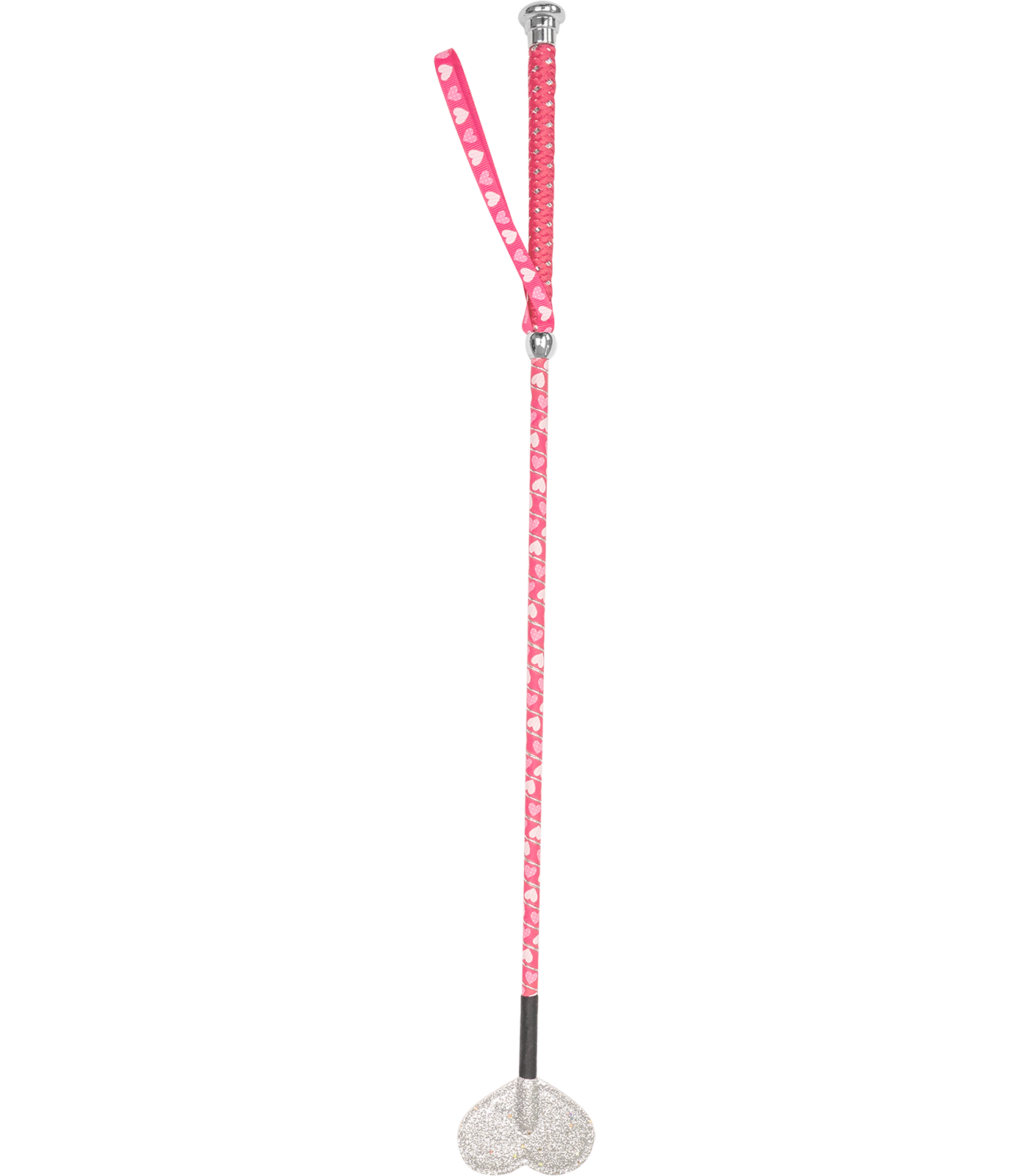 Waldhausen Children's Riding Crop with Hearts and Heart-shaped Slapper