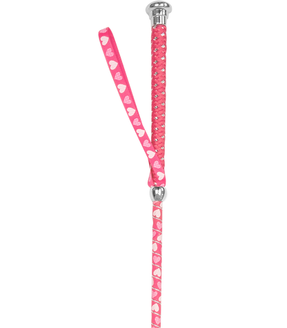 Waldhausen Children's Riding Crop with Hearts and Heart-shaped Slapper