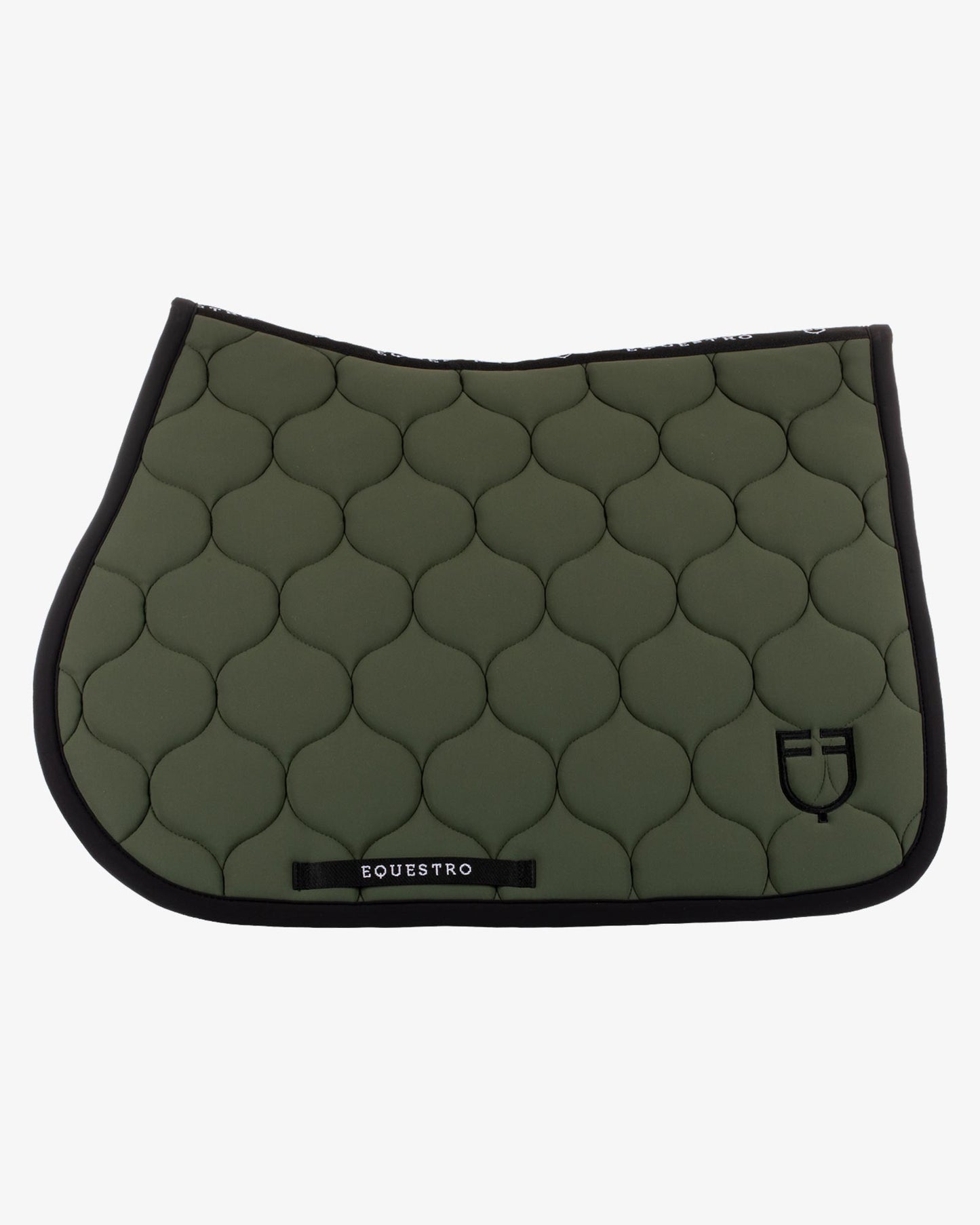 Equestro Jumping Saddle Pad with Onion Quilting