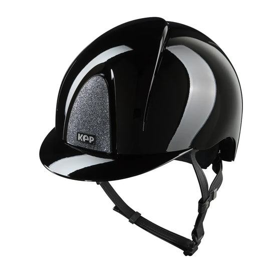 KEP Smart NOVA Polish Black - Star Grid Riding Helmet - Size M