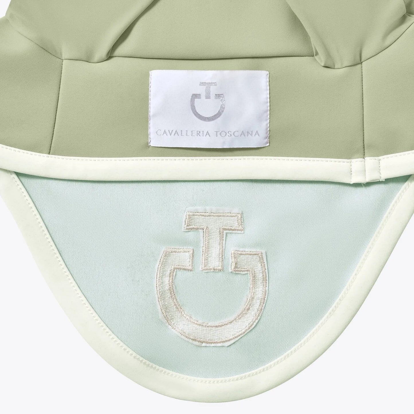 (Set) Cavalleria Toscana CT Orbit Quilted Dressage Saddle Pad Set