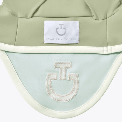 (Set) Cavalleria Toscana CT Orbit Quilted Dressage Saddle Pad Set