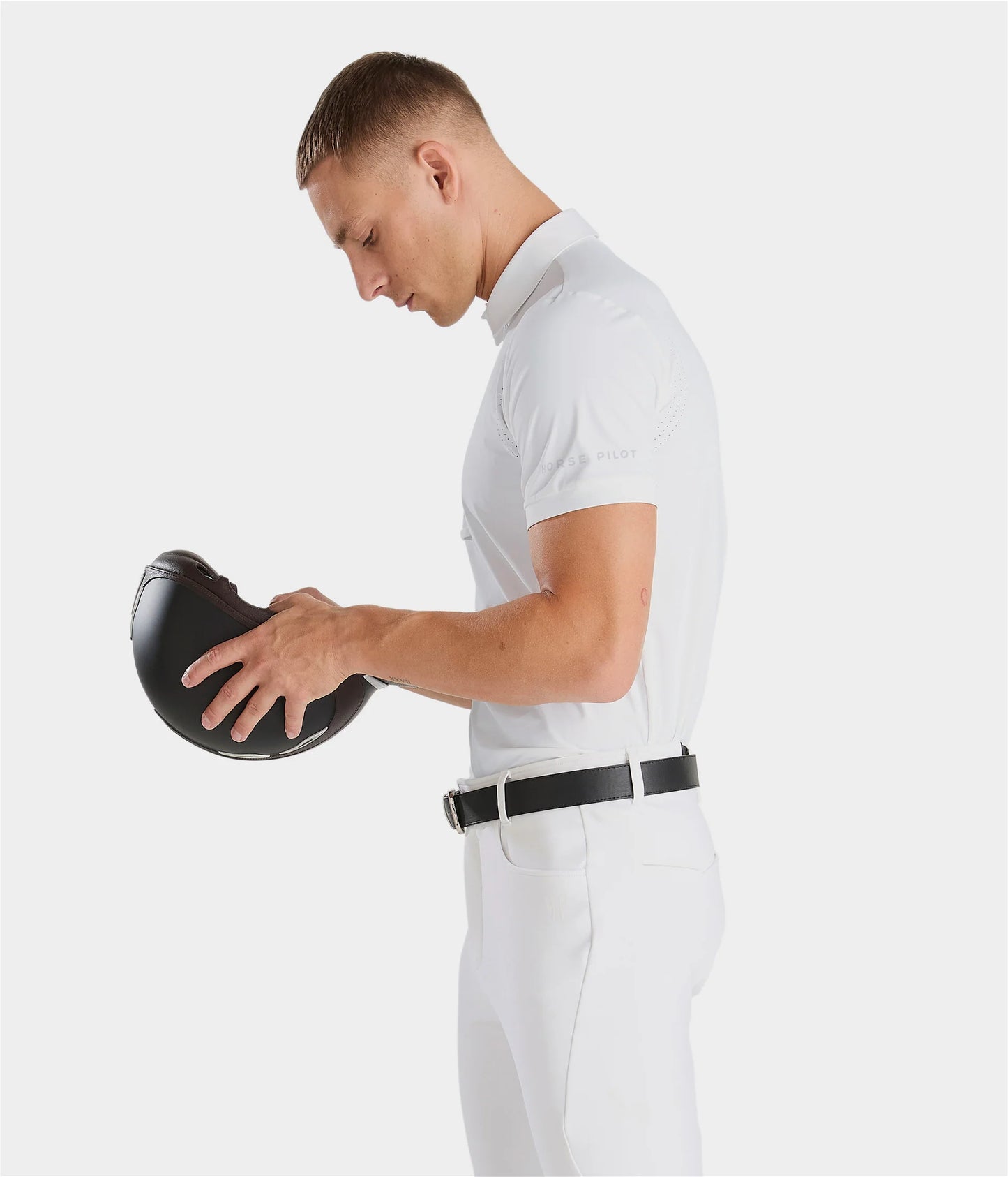 Horse Pilot Aeris Men's Short Sleeve Competition Riding Shirt