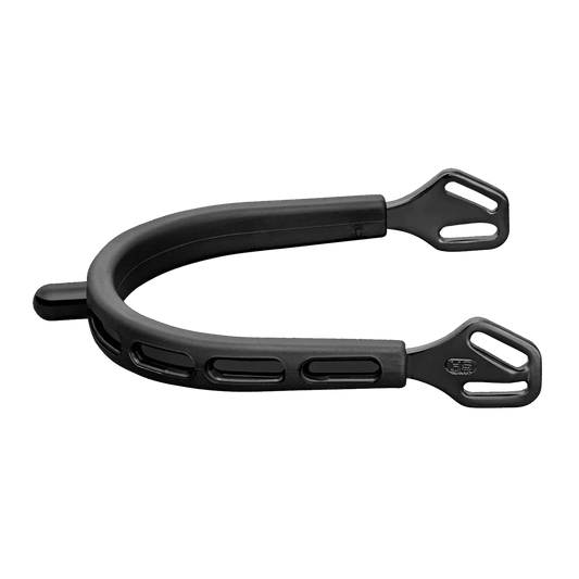 Sprenger Spurs Ultra Fit Extra Grip ST Black 15MM Rounded Neck