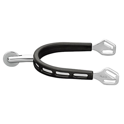 Sprenger ULTRA fit EXTRA GRIP spurs with Balkenhol fastening - Stainless steel, 40 mm rounded