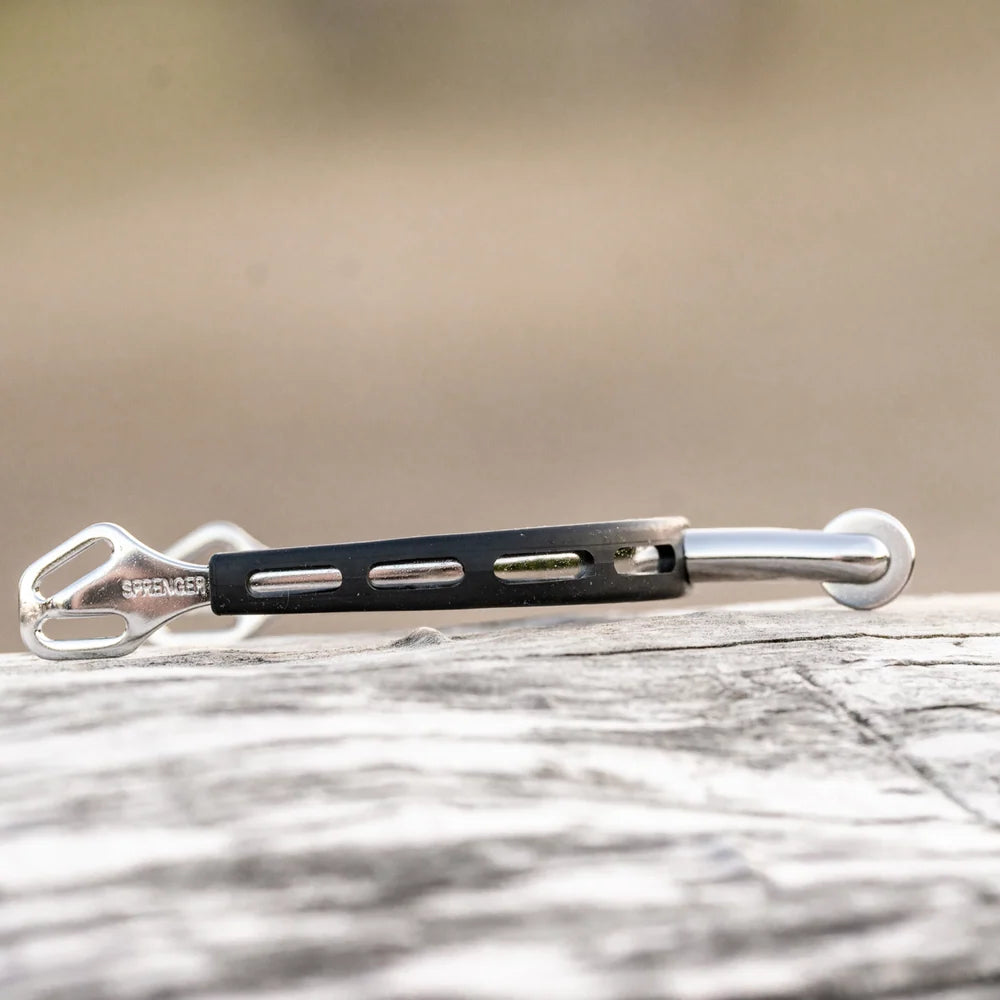 Sprenger ULTRA fit EXTRA GRIP spurs with Balkenhol fastening - Stainless steel, 40 mm rounded