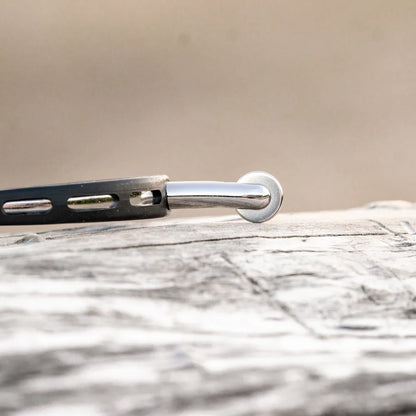 Sprenger ULTRA fit EXTRA GRIP spurs with Balkenhol fastening - Stainless steel, 40 mm rounded