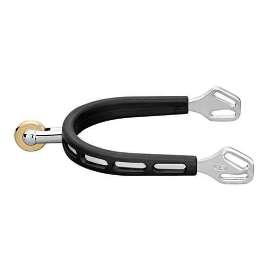 Sprenger ULTRA fit EXTRA GRIP spurs with Balkenhol fastening - Stainless steel, 25 mm rounded