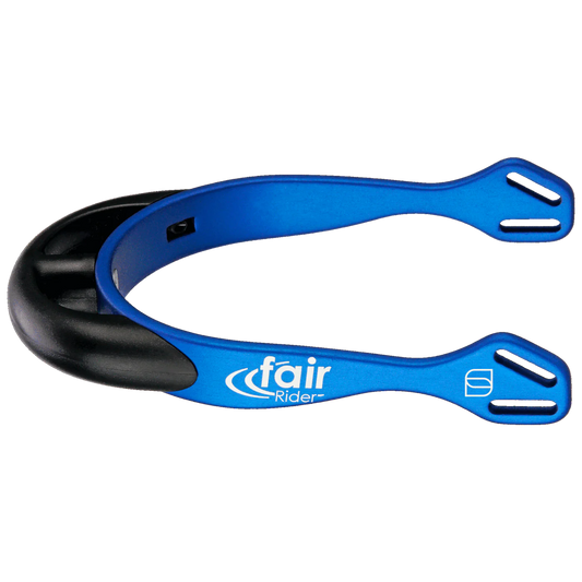 HS Spurs Fairrider, Flat Neck Blueblack 20MM