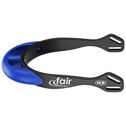 Sprenger fairRider spurs - aluminium, neck 20mm black thick rounded