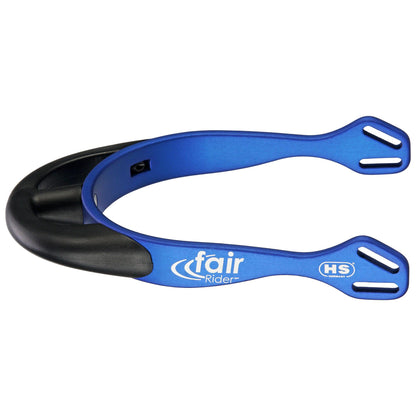 Sprenger fairRider spurs - aluminium, 25mm neck black thin rounded