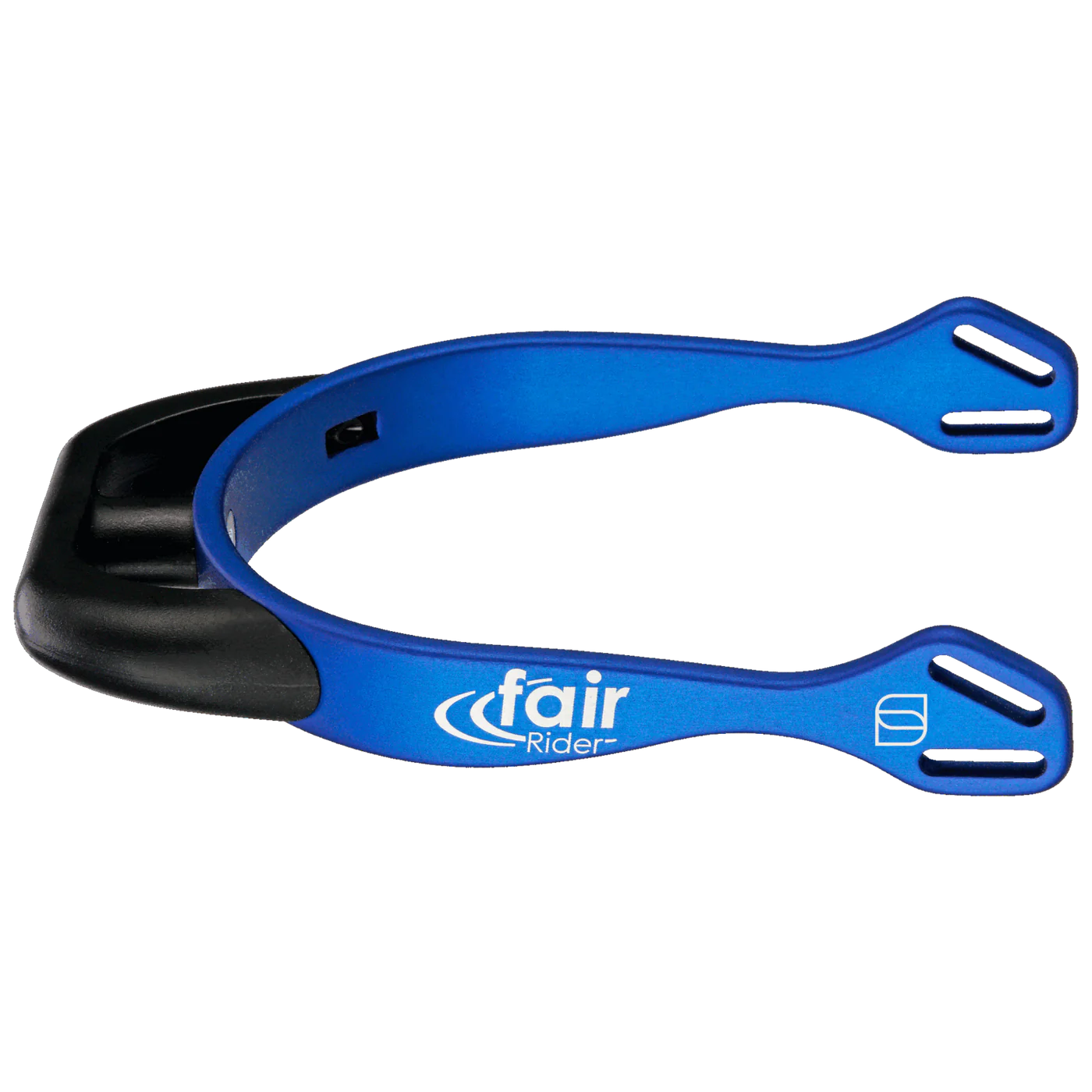 HS Spurs Fairrider,Flat Neck black Blue 25MM