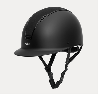 Swing H22 Riding Helmet Black Mat/Velvet