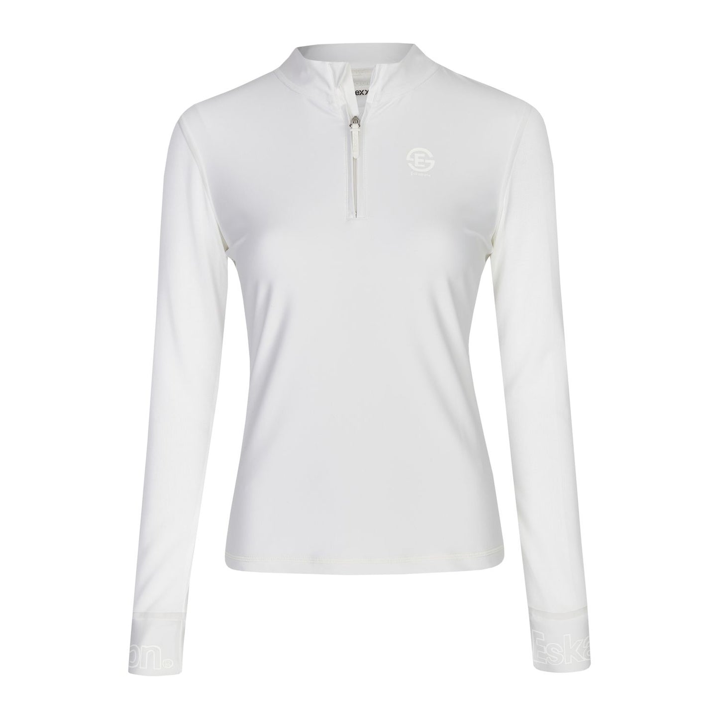 Eskadron Long sleeves Half-Zip Polo Shirt REFLEXX Female