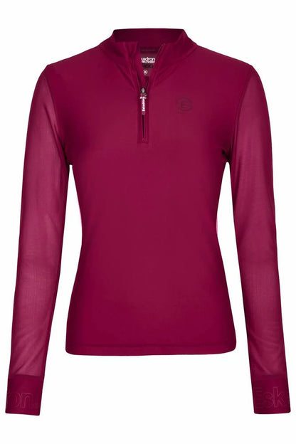 Eskadron Long sleeves Half-Zip Polo Shirt REFLEXX Female