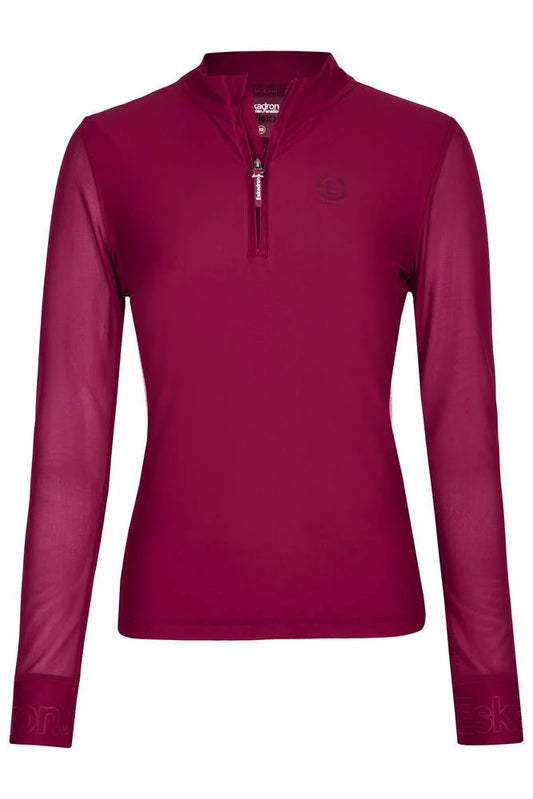 Eskadron Long sleeves Half-Zip Polo Shirt REFLEXX Female