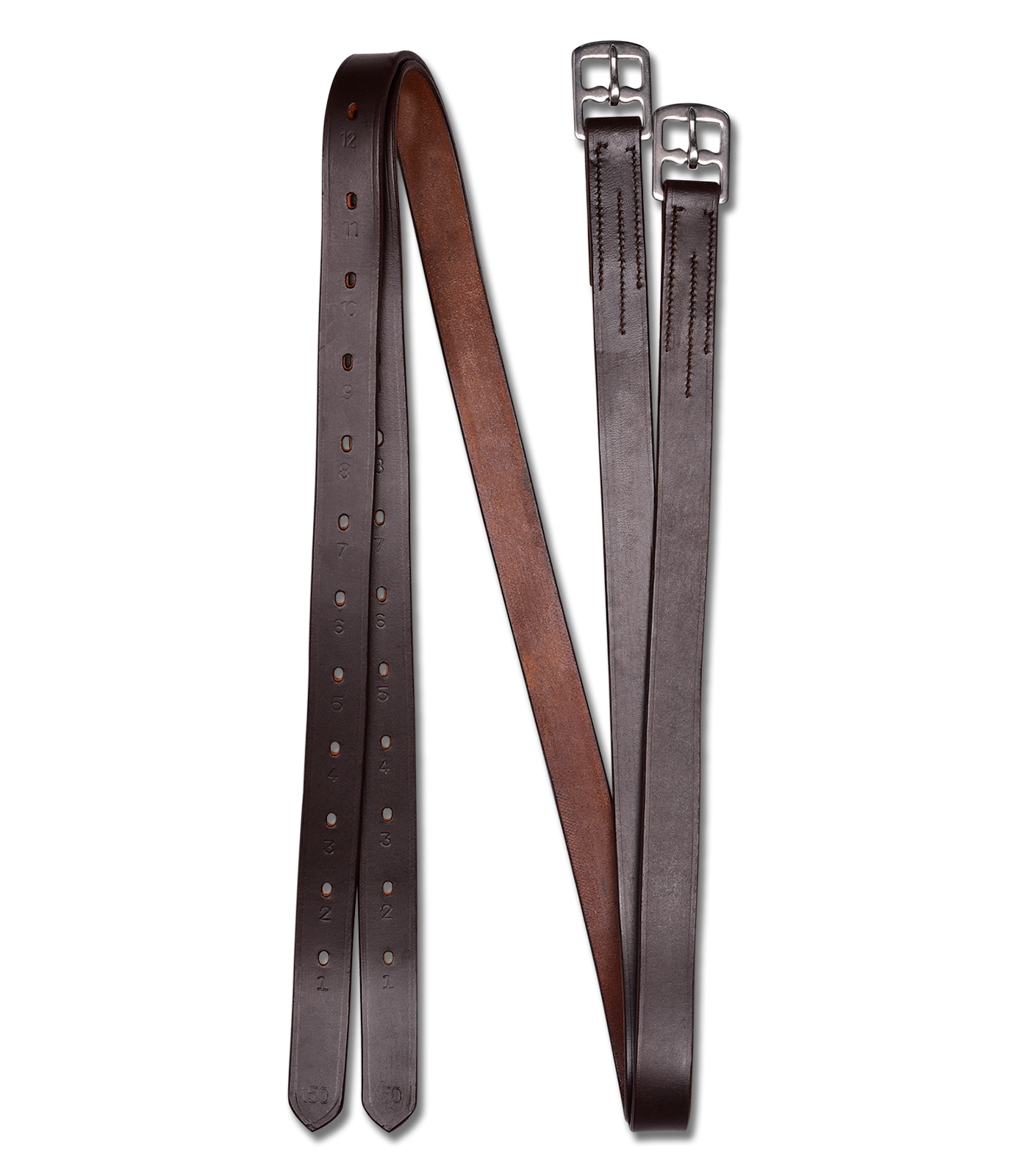Waldhausen Leather Stirrups, X-Line, 25 mm width,