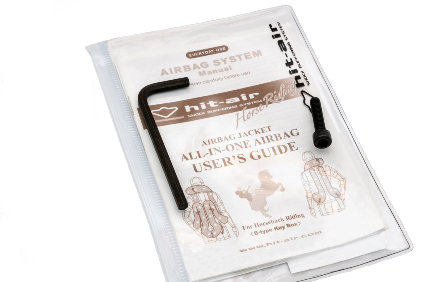 Hit-Air Vest Tool Kit and Directions (B-Type)