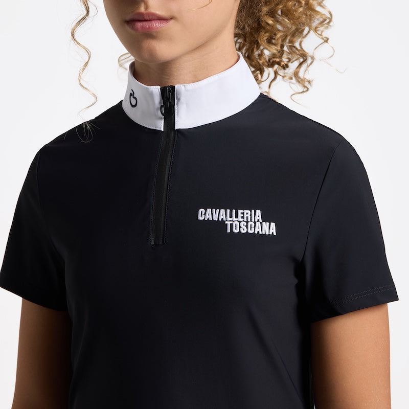 Cavalleria Toscana CT S/S Jersey w/Embroidery Logo