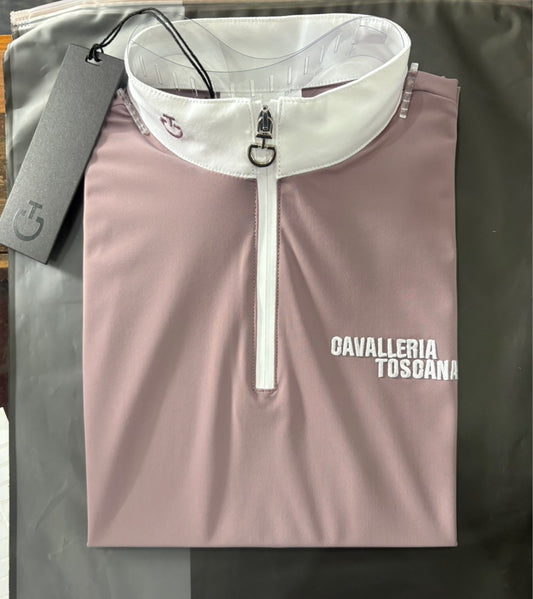 Cavalleria Toscana CT S/S Jersey w/Embroidery Logo Competition Shirt