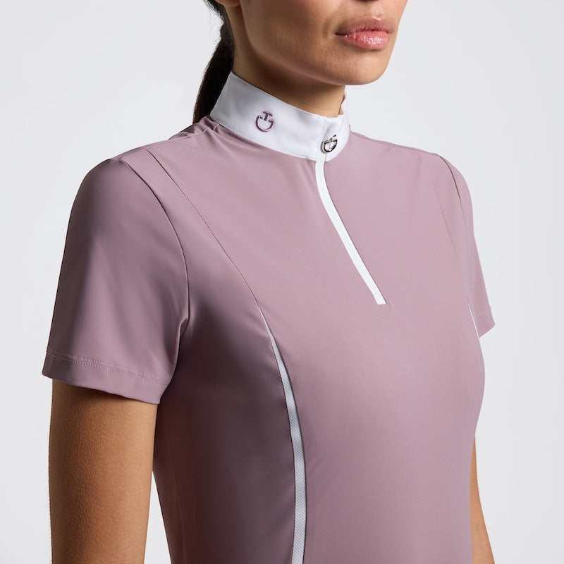 Cavalleria Toscana CT S/S Insert Mesh Competition Shirt