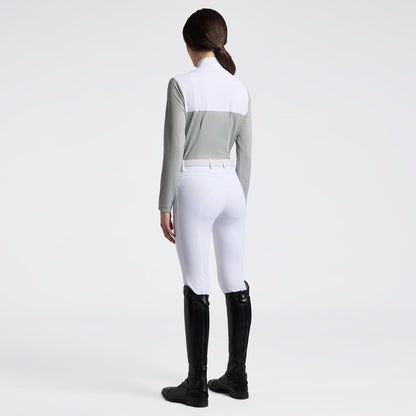 Cavalleria Toscana Women's Long Sleeve Riding Shirt in Jersey