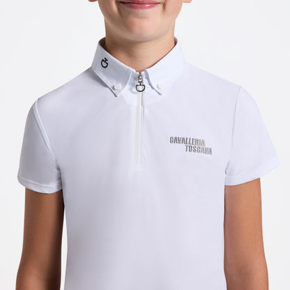 Cavalleria Toscana CT Jersey S/S Zip Competition Shirt