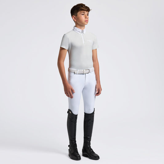 Cavalleria Toscana CT Jersey S/S Zip Competition Shirt