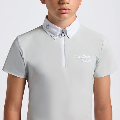 Cavalleria Toscana CT Jersey S/S Zip Competition Shirt