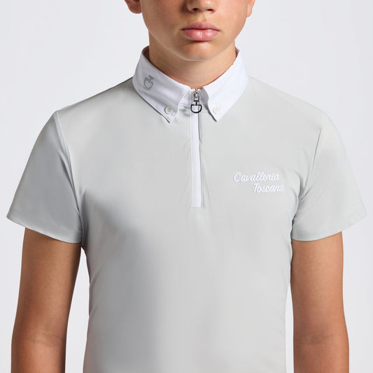 Cavalleria Toscana CT Jersey S/S Zip Competition Shirt