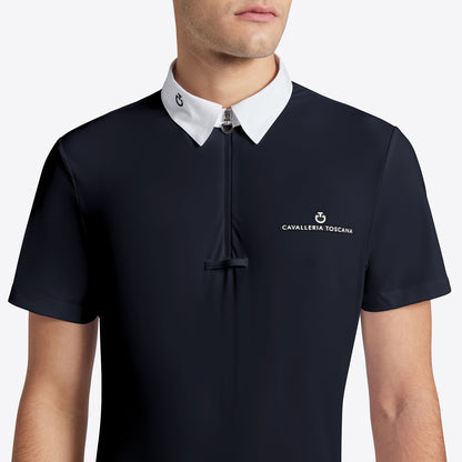 Cavalleria Toscana CT Jersey Zip S/S Competition Shirt