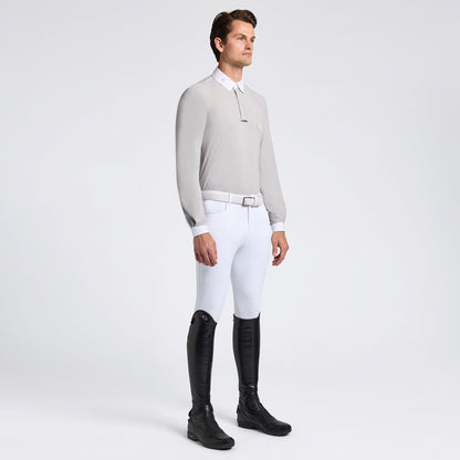 Cavalleria Toscana CT Jersey L/S Competition Shirt e Perforated Pocket