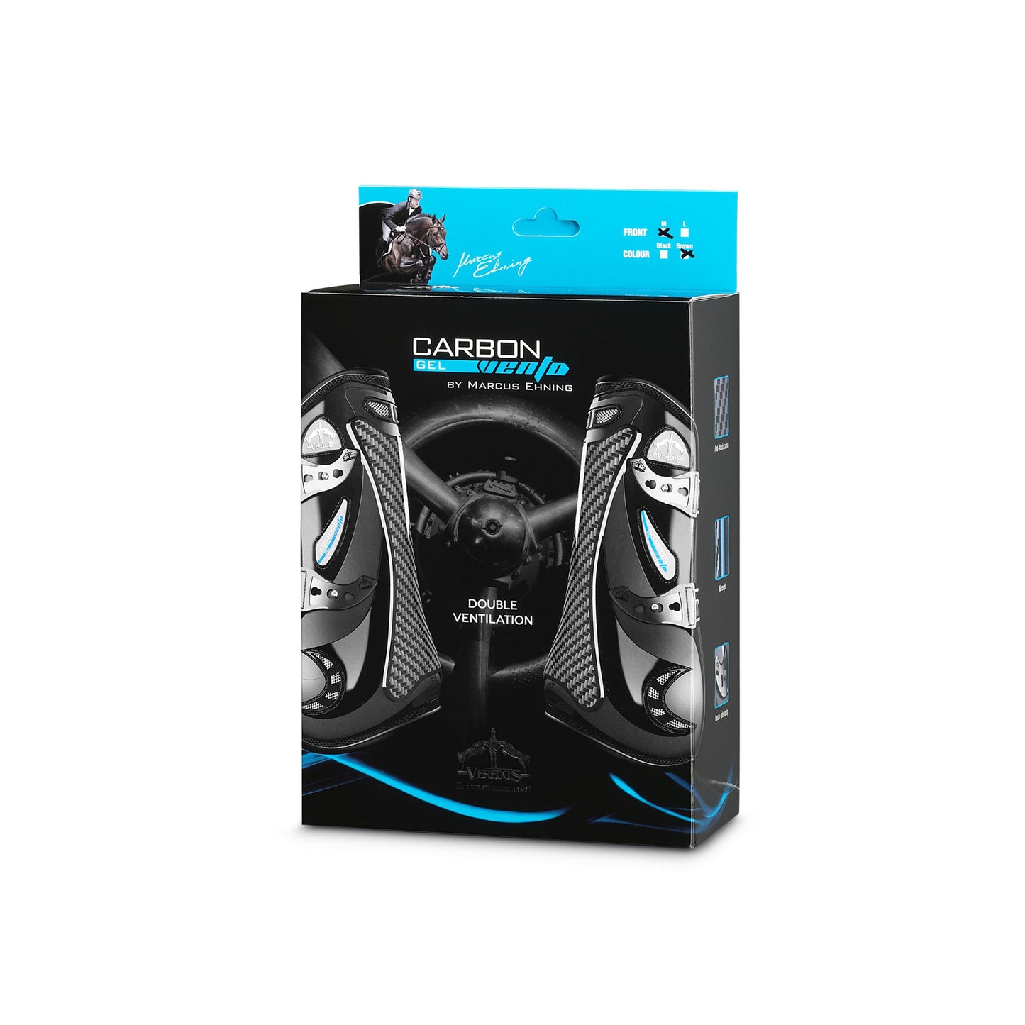 Veredus Carbon Gel Vento Front Tendon Boots - Color