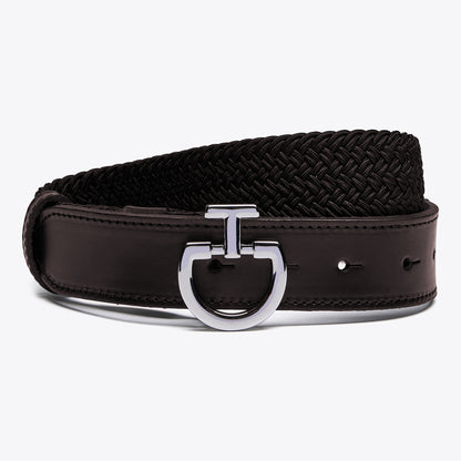 Cavalleria Toscana Women’s Elastic belt with CT buckle